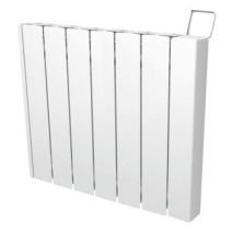 Radiateur à inertie pierre naturelle Talana 1500W blanc - HEALLUX